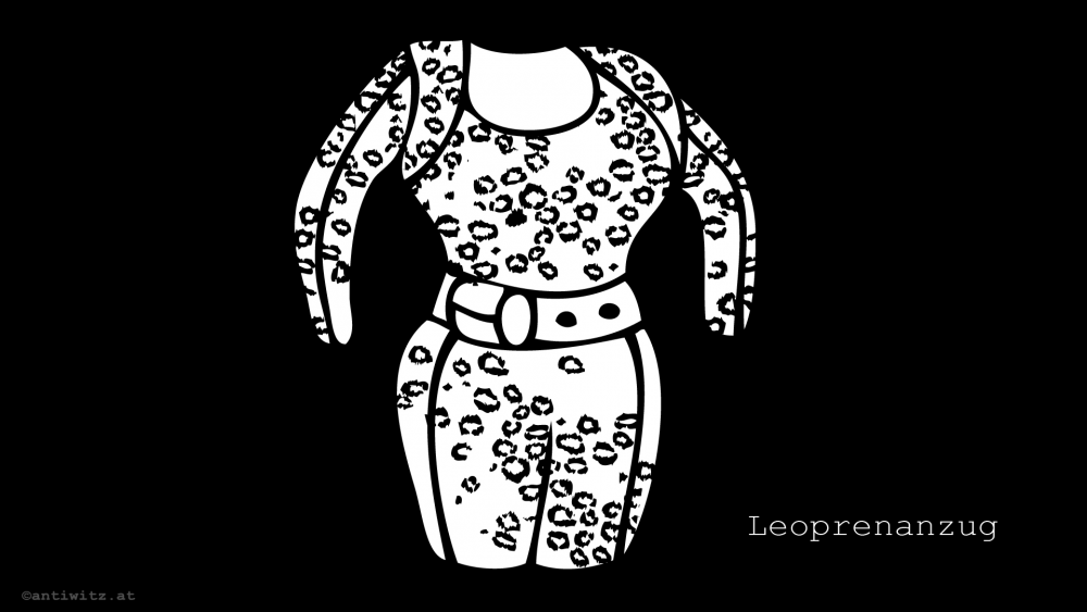 Cartoon: Leoprenanzug 1