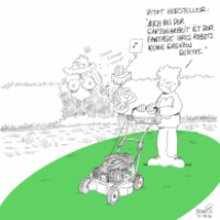 Gartenarbeit Variante A