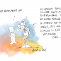 Spule ist angespannt
