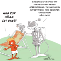 Immer schön eincremen