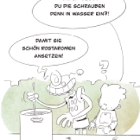 Schrauben satt bei Spule Teil 4