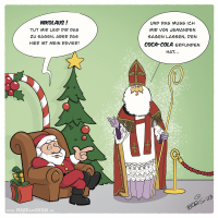 Finish the Cartoon Xmas 2023 Edition Nikolaus