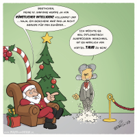 Finish the Cartoon Xmas 2023 Edition Beethoven