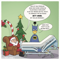 Finish the Cartoon Xmas 2023 Edition Batman