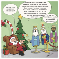 Finish the Cartoon Xmas 2023 Edition Die heiligen drei Könige
