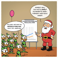 Finish the Cartoon Xmas 2024 Edition - Personalmangel