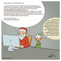 Finish the Cartoon Xmas 2024 Edition - Schenkungssteuer