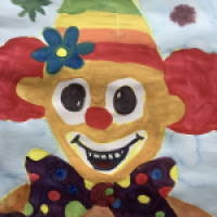 verrückt, verrückter, Clown!