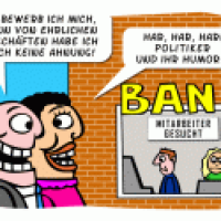 Politischer Humor