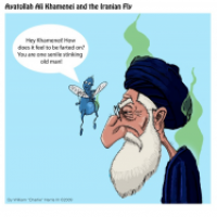 Ayatollah Ali Khamenei and The Iranian Fly