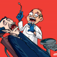 Vampire dentist