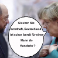 Schulz vs. Merkel