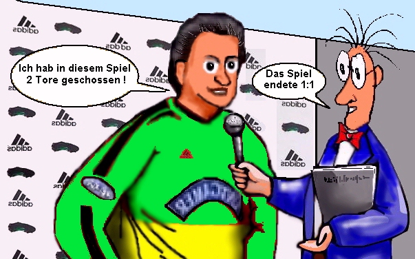 Cartoon: Torschützenkönig 1