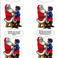 Political Santa thru the years