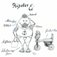Hipster Ei