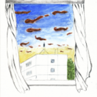 Als ich heute morgen zum Fenster raus sah ...