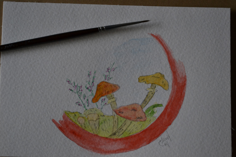 Illustration: Pilze -mal normal- 1