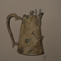 Kaffeekännchen Johann