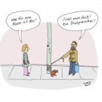 Gassi mit Verwicklungen
