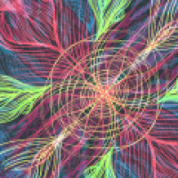 Buntes Chaos Ornament