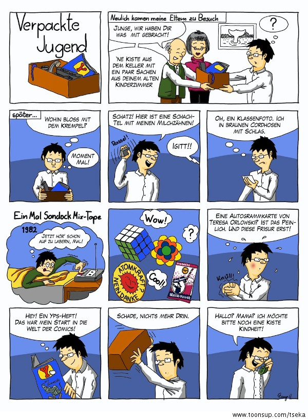 Comic: Eine Kiste Kindheit 2