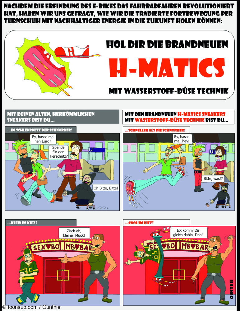 Comic: Wasserstoff Sneakers 1
