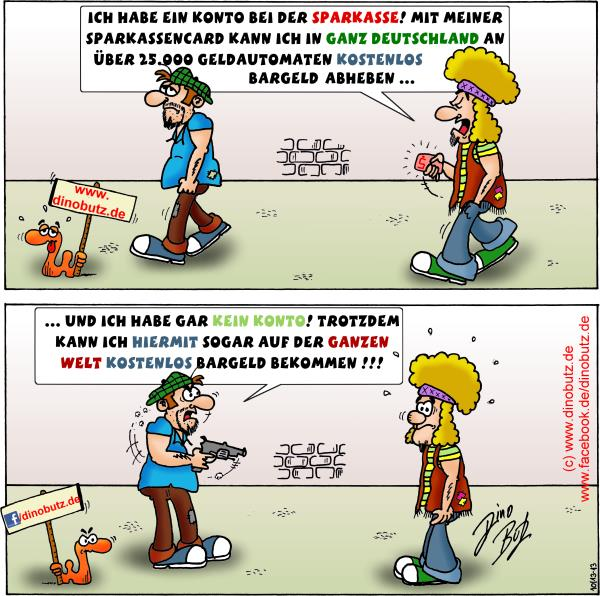 Cartoon: Geldbeschaffung 1