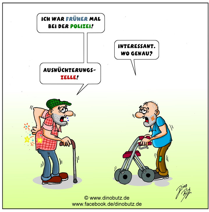 Cartoon: Die guten alten Zeiten ... 1