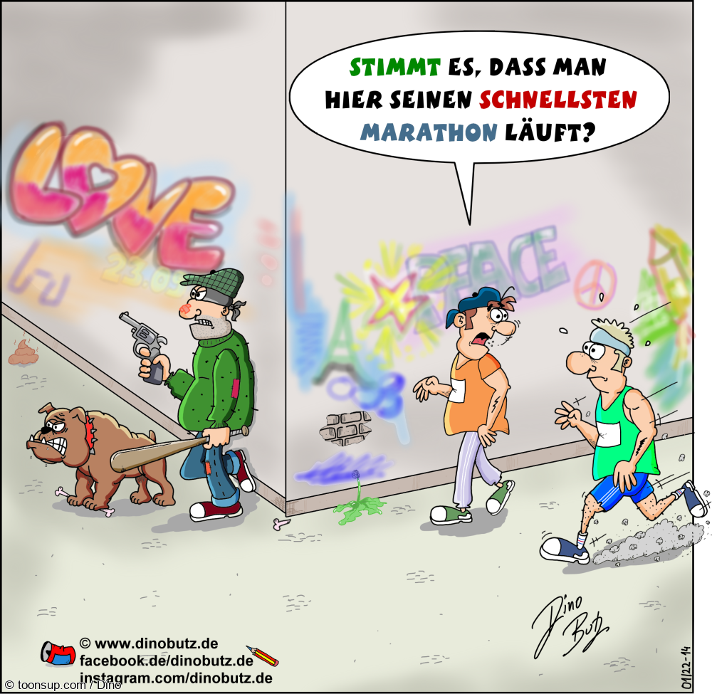 Cartoon: Mehr Sport! 1