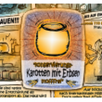 Karotten mit Erbsen - Sequenz