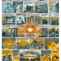 Karotten mit Erbsen - POSTER