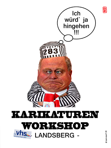 Cartoon: Hoeneß Uli 2