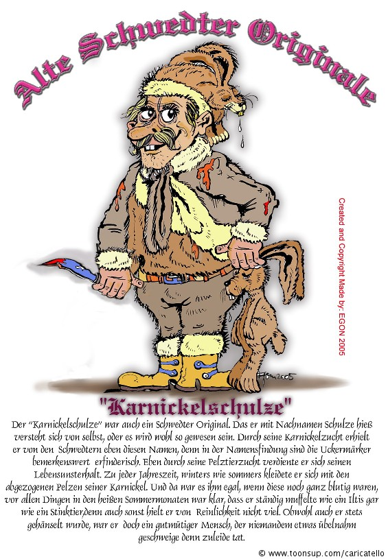 Illustration: 'Karnickelschulze' 1