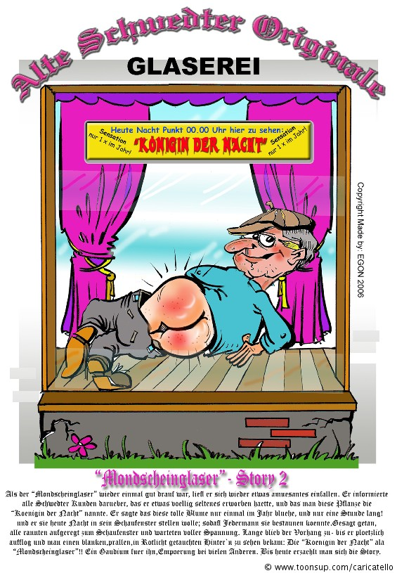 Cartoon: Mondscheinglaser 'Königin der Nacht' 1