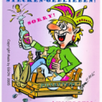 Entschuldigungskarte 5.Jahreszeit