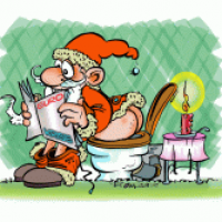 WeihnachtsmannKlo