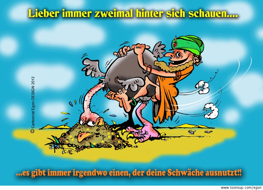 Cartoon: Lebensweisheit 1 1