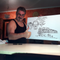 Lieber von Egon karikiert; als vom Leben gezeichnet!