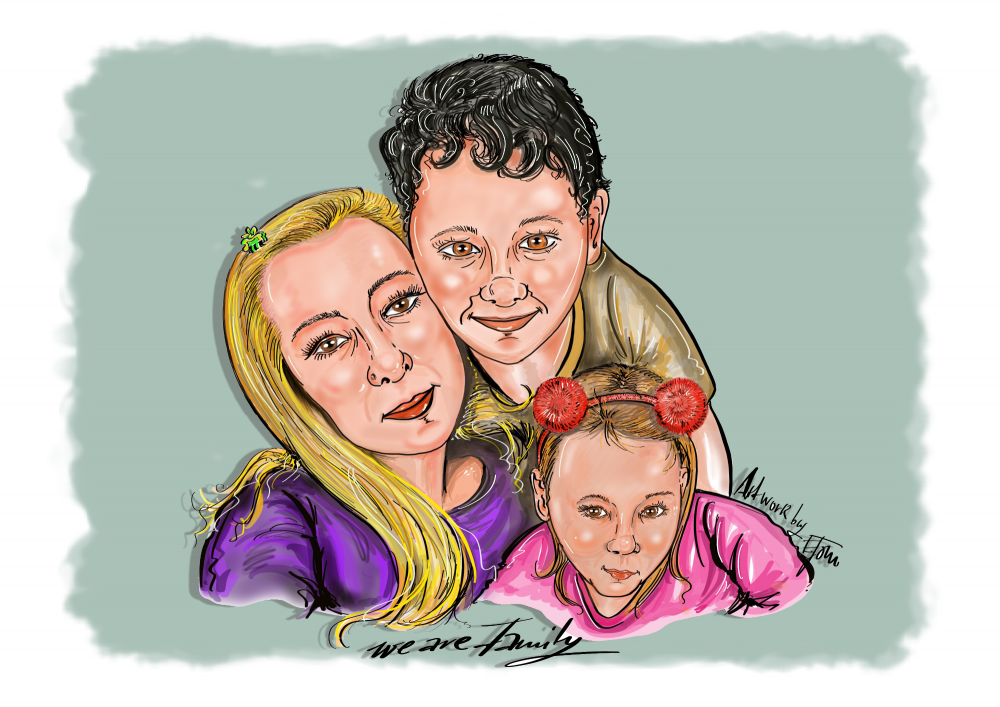 Concept Art / Character Design: Portraits via I-Pad 15