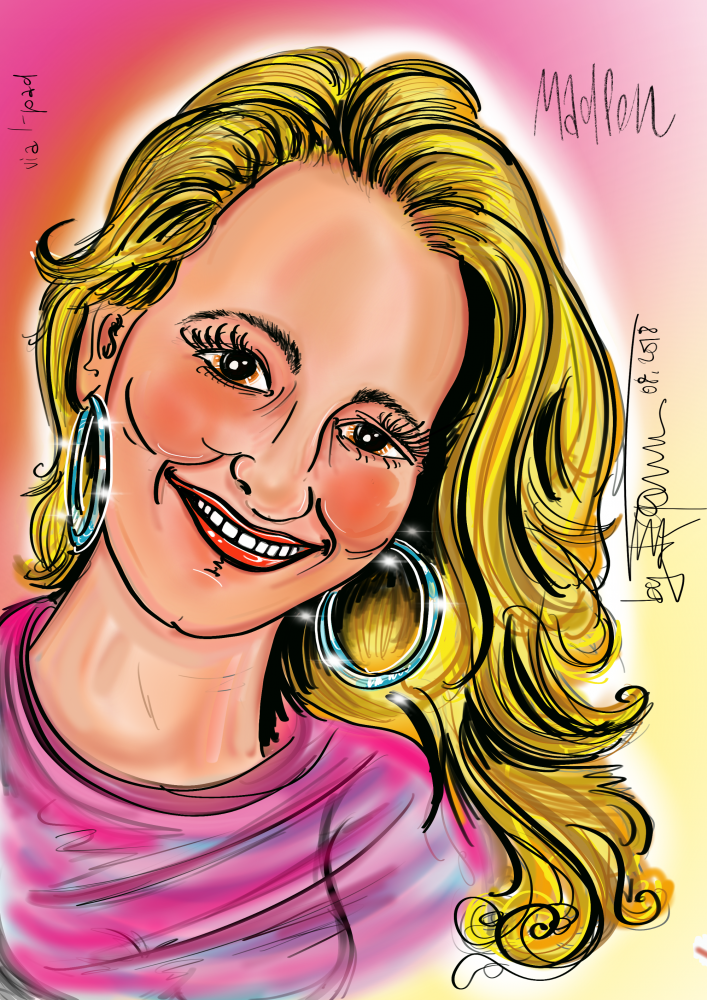 Concept Art / Character Design: Portraits via I-Pad 21