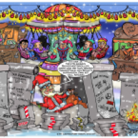 Weihnachts- Rummel-Platz