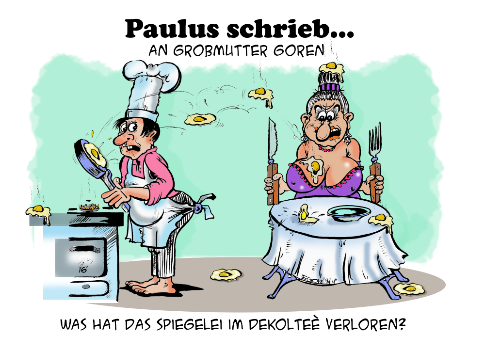 Cartoon: Frühstück 1