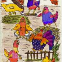 Die Osterreise des Hahns Kikeriki
