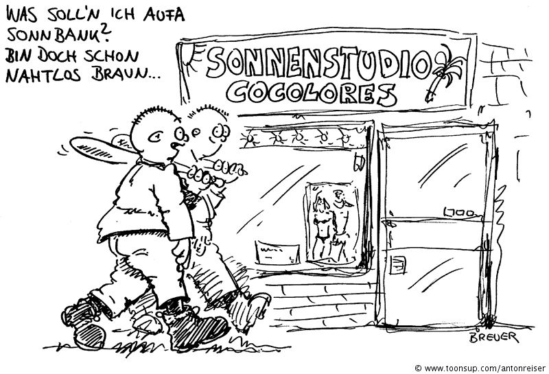 Cartoon: Braun 1