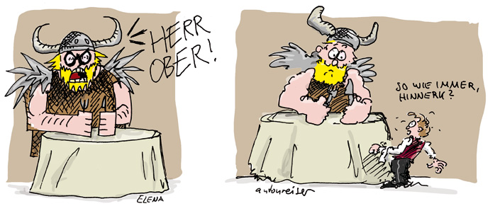 Comic: Wikingerkneipe 1