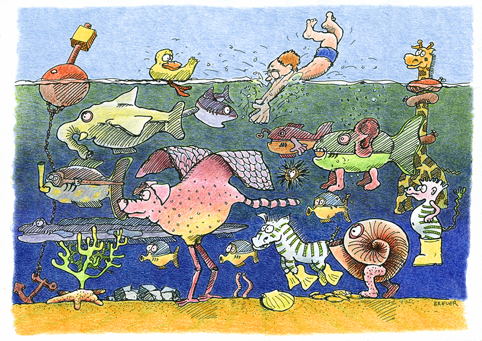 Illustration: Unter Wasser 3