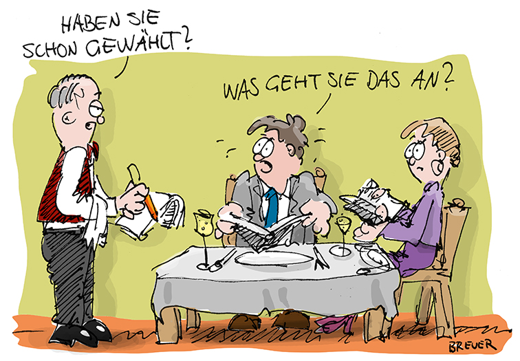 Cartoon: Schon gewählt? 1