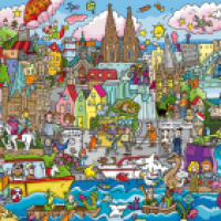 Köln Wimmelbild