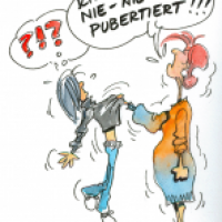 'Ich habe nie pubertiert!'