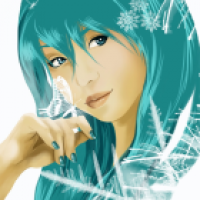 Miku und der Schneeling